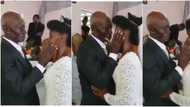 Grandpa and his young bride send social media into frenzy with their passionate kiss, video goes viral