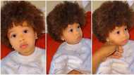 "I thought she's a doll": Baby causes stir with her flawless beauty, video of her girlish attitude goes viral