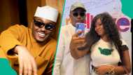 Timini reacts as female fan avoids peck from him, video trends: "Her man is proud of her"