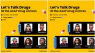 David Jones, Huwa Okoyomoh, and Oreoluwa Macaulay perform at ASAP Drug Convos