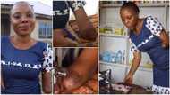 If I didn't lose my hand, I'd not be this useful to myself - Nigerian lady who sews for living says in video