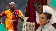 Victor Osimhen throws lavish birthday party for German partner Stefanie Ladewig in Istanbul
