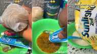 "How I survive in school": Stingy Nigerian student hides soup inside containers of toothpaste, video trends