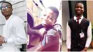 Vibrant new photos of young mechanic whom Wizkid vowed to sponsor in school