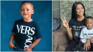 Linda Ikeji shares adorable photos of her son as he clocks 3, changes his surname to hers