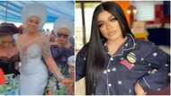 Bobrisky vs Oba drama: Crossdresser missing in action as Ehi shares videos from grandmother's burial in Benin
