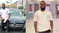 Comedian Sir Balo, buys Benz allegedly worth N16m, 4 weeks after crashing SUV (photo)