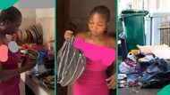 Lady who disposed 'Christmas rice' she received from neighbour explains why in video