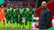 Eric Chelle explains why he made seven half-time changes during Nigeria’s 2-2 draw vs Poland