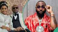 "Speak when necessary": Davido reacts as Isreal and ex spill dirty secrets of failed marriage online