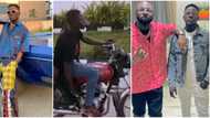 "God bless OBO for me": Father DMW confirms he was truly an 'okada' rider before Davido changed his life