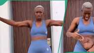 Real Warri Pikin shows saggy skin, other side effects of weight loss surgery, video sparks reactions