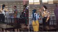 She stinks! - Invigilator shades student for not wearing face mask (video)