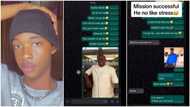 Nigerian man begs dad for N2k, he sends his bank account number, their WhatsApp chat "leaks"
