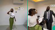 Nigerian boss' dramatic reaction to corps member's return from NYSC Kano camp goes viral