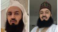 Sabon hoton Mufti Menk sanye da babbar riga ya janyo cece-kuce