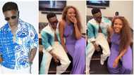 "He don burst her brain": Wizkid grabs Osas Ighodaro's waist, makes her blush as she attends his MSG show