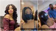 “Our new reality”: Video of evicted BBNaija star Christy O and others wearing disguise to avoid fan mobbing