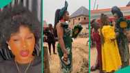 Bride in pain as sister-in-law allegedly withholds all the money sprayed on her during wedding