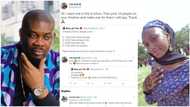 Don Jazzy surprises young lady with N150k purchase on Twitter, supports her clothes business