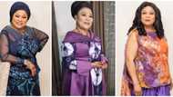African fashion: 10 times Nollywood star Sola Sobowale rocked adire ensembles