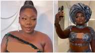 Fashion fails: Two asoebi ladies cause mixed reactions over 'inappropriate' outfits