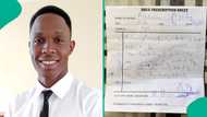 Nigerian man cries out for help to read doctor's prescription, posts photo