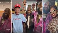 American rapper Rick Ross storms Lagos in style, hangs out with Kogbagidi, Poco Lee, other top celebs