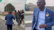 Traffic violation: Unknown soldier slams Sanwo-Olu for arresting colleague on Lagos highway