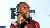 See the touching moment when Burna Boy won the Best International Act at BET Awards!