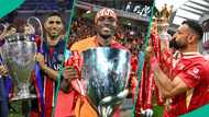 African legend Diouf picks 2025 CAF Player of the Year between Osimhen, Salah, and Hakimi, video