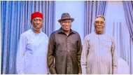 2023 presidency: Reactions as agenda of Atiku, Okowa, Jonathan's meeting surfaces