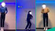 Young man teaches how to dance like Micheal Jackson, shows the moonwalk in easy steps