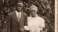 Adorable photo of 1st white wedding in Igede-Ekiti emerges, social media reacts