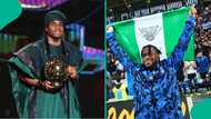 Ademola Lookman rocks classy Agbada as he wins 2024 CAF's African Footballer of the Year