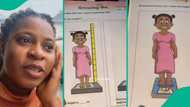 Nigerian mother displays unusual assignment brought home by her little daughter