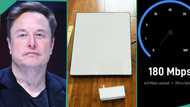Man buys new portable Starlink mini fast internet satellite made by Elon Musk's company