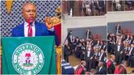 Top Nigerian governor bags new degree at Oxford, video emerges