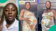 Lady gets pregnant for doctor after asking for malaria medicine, video of her baby bump goes viral