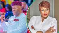 Akpabio’s sister-in-law launches attacks on Senate president