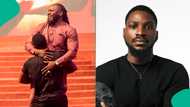 Actor Tobi Bakre carries Pastor Jimmy Odukoya like a child on church altar, testifies in video