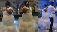 "Slim guys and thick women": Plus-size bride dances on her wedding day, sweet video goes viral
