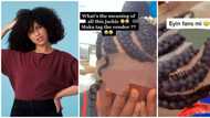 Lady left speechless after receiving N25k braided wig she bought online, shares video