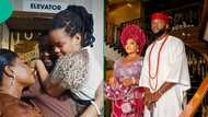Ruby Ojiakor makes vow to daughter after her wedding in emotional clip: "No one will take me away"