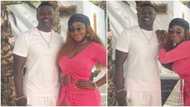 He is getting old: Nigerians react as actress Ini Edo shares photos of moment she met Akon in Cape Verde