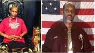 Crowd sing DMX's songs as his body leaves New York hospital where he died