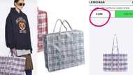 Photos of Ghana-must-go bag selling for over N860k in America stir massive reactions