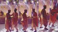 "When you pay your wife's money complete": Fathers of groom, bride dance together at children's wedding