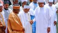 Manyan limamai da malaman addini sun ziyari shugaba Buhari (Hotuna)