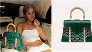 Dripping in luxury: Fashionista Priscilla Ojo steps out with N2.5m designer handbag